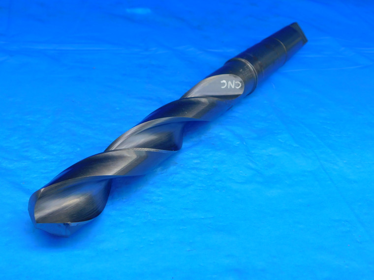 DORMER 1 5/32 O.D. HSS TWIST DRILL BIT MORSE TAPER #4 SHANK 7" LOC 1.1562 MT4 - AR10256BP2