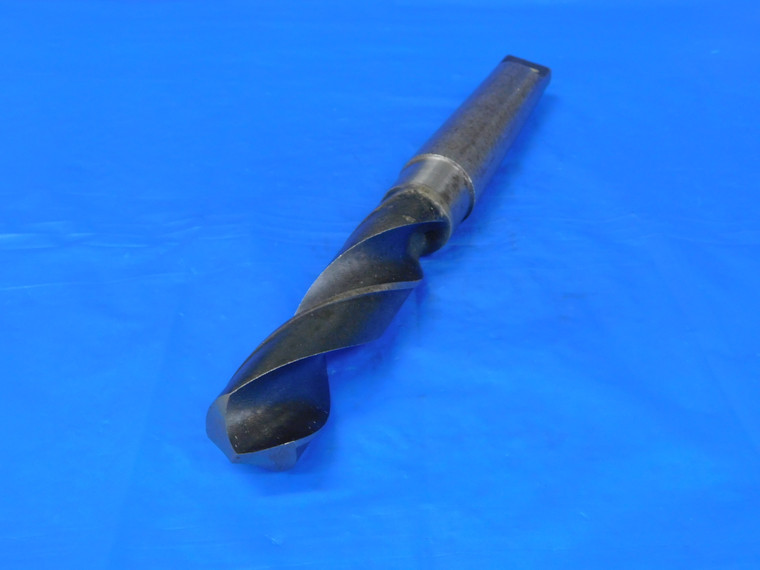 ORDNANCE 1 9/64 O.D. HSS TWIST DRILL BIT MORSE TAPER #4 SHANK 1.1406 MT4 - MB10351BW2