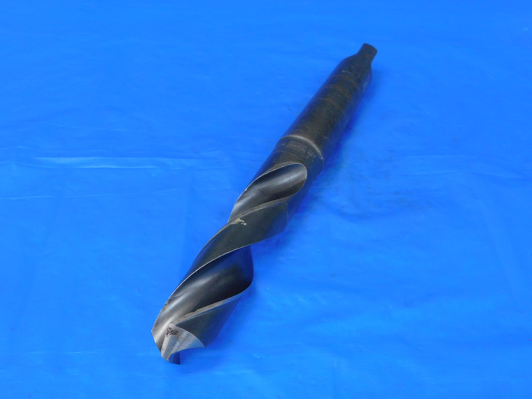 CLEVELAND 1 7/32 O.D. HSS TWIST DRILL BIT M7152 MORSE TAPER #4 SHANK 1.2187 MT4 - MB10381BW2