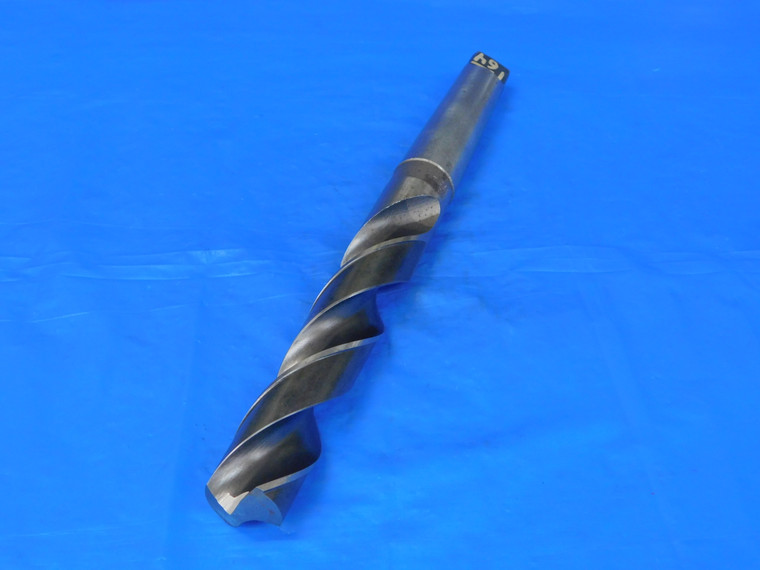 PTD 1 15/64 O.D. M-42 TWIST DRILL BIT J1 MORSE TAPER #4 SHANK 7" LOC 1.2343 MT4 - MB10387BW2