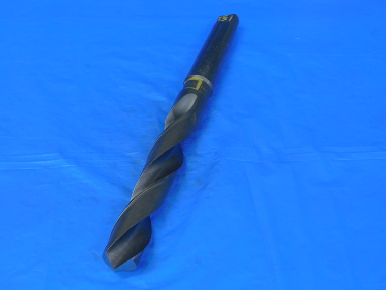 D.T.C. 1 7/32 O.D. HSCO TWIST DRILL BIT MORSE TAPER #4 SHANK 1.2187 MT4 - MB10397BW2