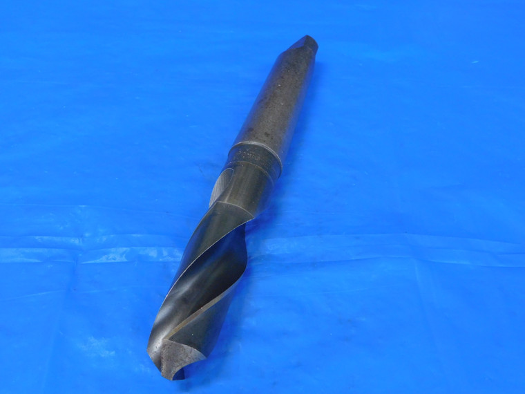 STANDARD 1 13/64 O.D. HSS TWIST DRILL BIT Q12N MORSE TAPER #4 SHANK 1.2031 MT4 - MB10400BW2
