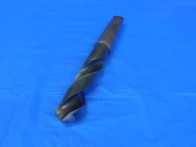 MORSE 1 5/32 O.D. HSS TWIST DRILL BIT MORSE TAPER #4 SHANK 5" LOC 1.1562 MT4 - MB10420BW2