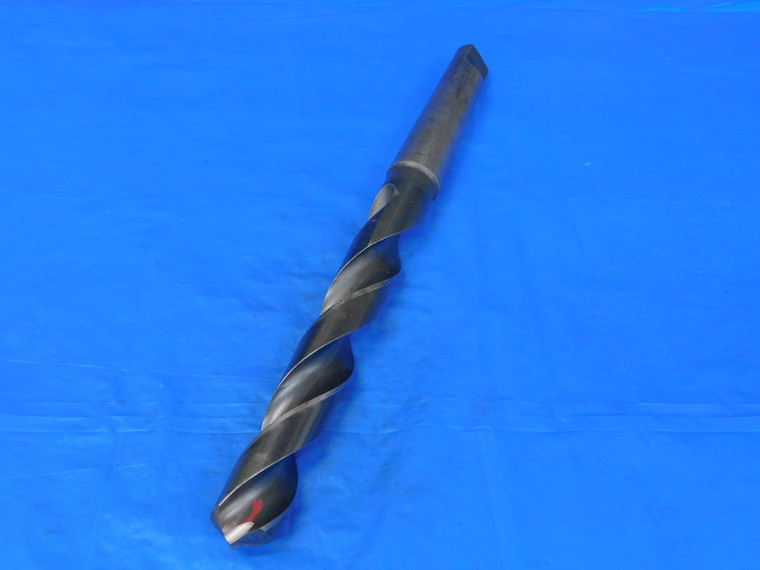 CLEVELAND 1 5/32 O.D. HSS DRILL BIT 624351 MORSE TAPER #4 SHANK 1.1562 MT4 - MB10431BW2