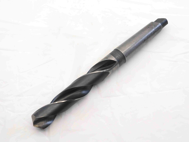 LATROBE 1 7/32 O.D. HSS TWIST DRILL BIT MORSE TAPER #4 SHANK 6" LOC 1.2187 MT4 - MB10433BW2