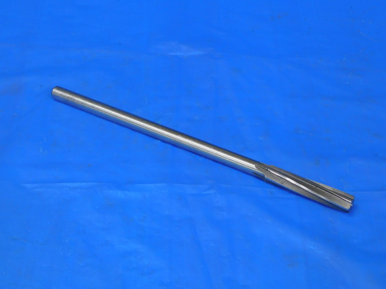 RBC 0.374 OD HSS REAMER SPIRAL 6 FL .374 .3740 3/8 .3750 -.0010 UNDERSIZE - MB10581LVR