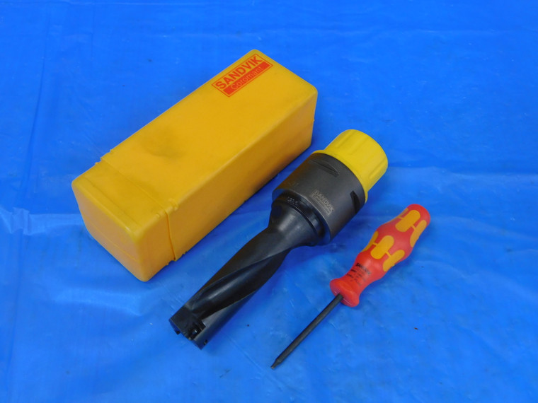 SANDVIK 22mm O.D. INDEXABLE DRILL R416.2-0220C4-31 CAPTO 4 SHANK 881-04 03 08M - MB10757BW2