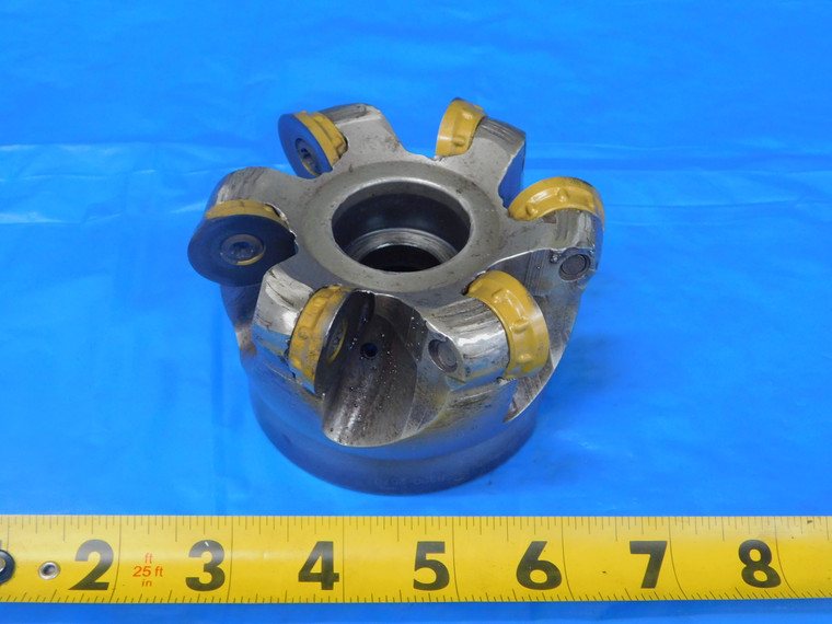 SANDVIK 3" O.D. FACE MILL RA300-102R38-25H 1 1/2 PILOT 6 POCKETS R300-2570 3.0 - MB11208BW2