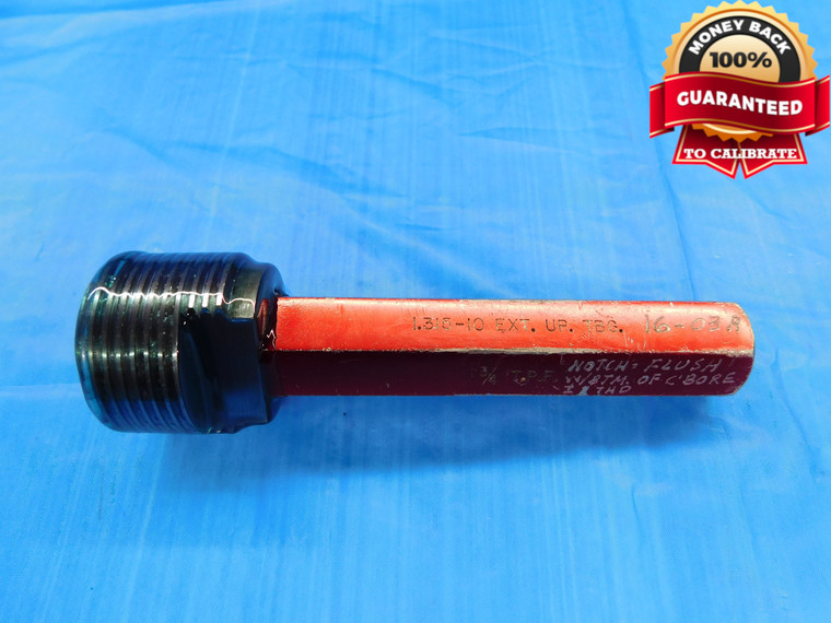 1.315 10 EXT UP TBG API PIPE THREAD PLUG GAGE 1.3150 3/4 TPF UPSET TUBING 1" - DW19266BX2