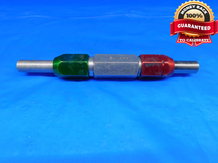 .4630 & .4830 PIN PLUG GAGE GO NO GO .4844 -.0014 31/64 11.760 mm .463 .483 - CE0043BB2