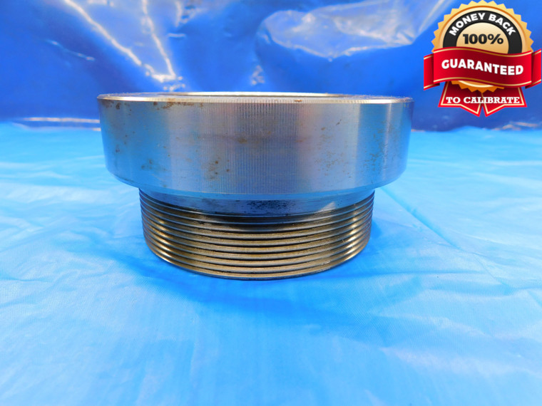 SHOP MADE 3 1/2 12 UN 2B THREAD PLUG GAGE 3.5 3.50 3.500 NO GO ONLY INSPECTION - DW19584LVR