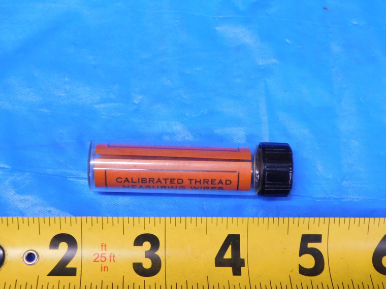 3PC SET VAN KEUREN HSS MEASURING WIRES FOR CALIBRATION 32 PITCH .01805" SIZE  - MB12021LVR