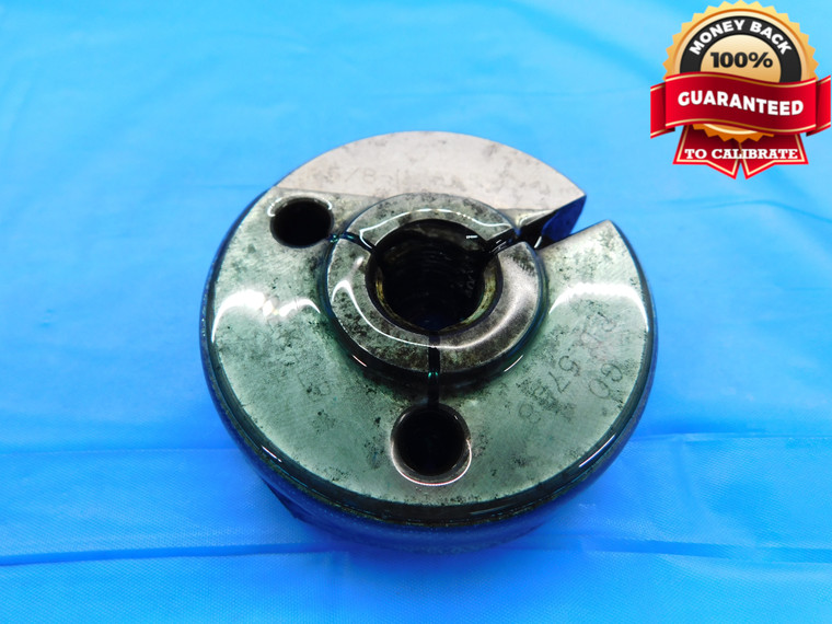 5/8 11 NC 5 ONF THREAD RING GAGE .625 .6250 GO ONLY P.D. = .5758 INTERFERENCE - DW20060LVR