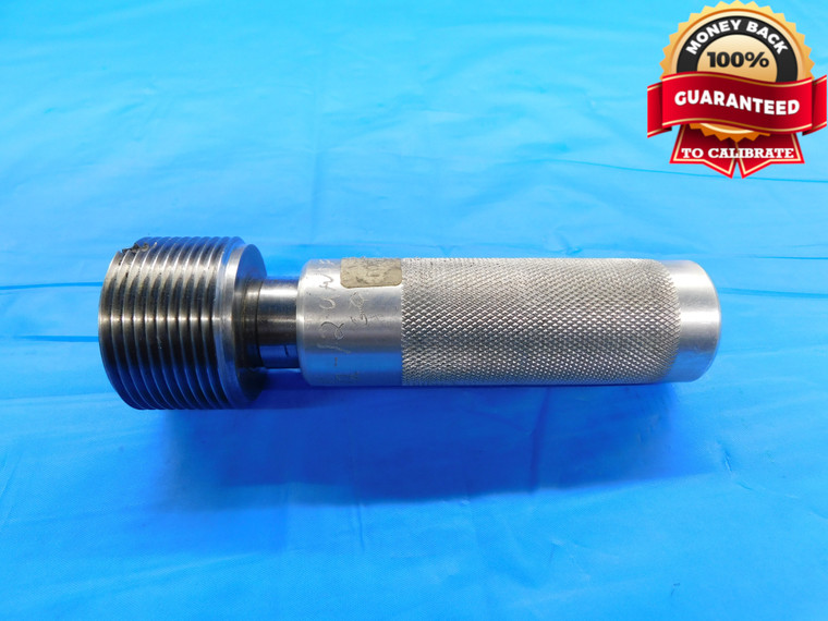 1 1/2 12 UNJF 2B THREAD PLUG GAGE 1.5 1.50 1.500 1.5000 GO ONLY INSPECTION - DW20072CJ2