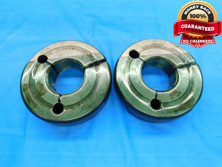 1 7/16 20 NS 2A THREAD RING GAGE 1.4375 GO ONLY P.D. = 1.4036 CHECK - DW20162CJ2
