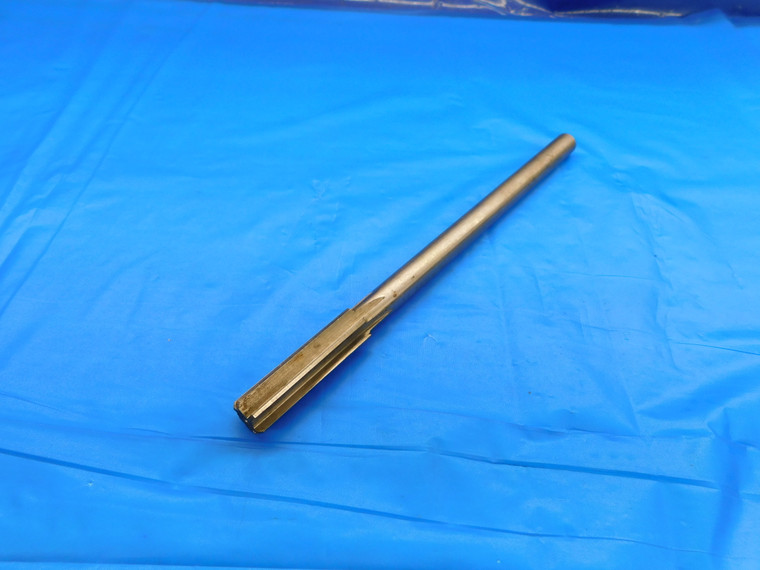 L & I 9/16 O.D. CHUCKING REAMER 6 FLUTE .5625 14.287mm USA MADE STRAIGHT SHANK - DW20100LVR