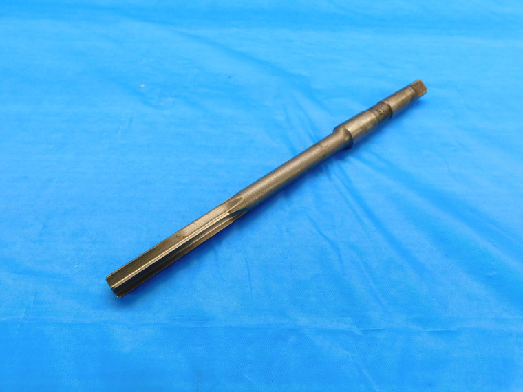 CLEVELAND 3/8 O.D. REAMER MORSE TAPER #1 SHANK 6 FLUTE MT1 .375 .3750 TOOLING - DW20244BJ2