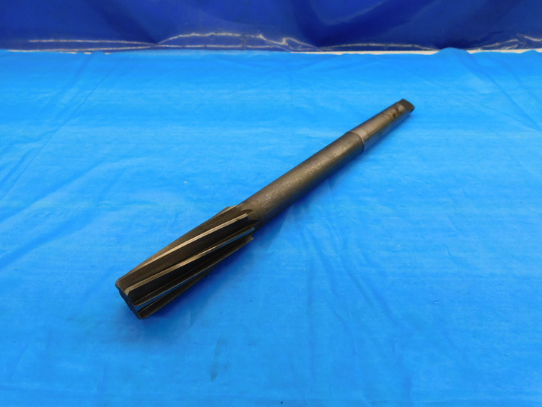 7/8 O.D. REAMER MORSE TAPER #2 SHANK SPIRAL 8 FLUTE MT2 .875 .8750 MANUFACTURING - DW20381BJ2