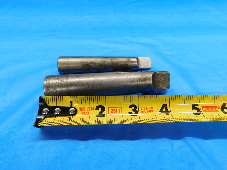 MT#2 IN TO MT#412 OUT & MT1 TO MT2 MORSE TAPER ADAPTERS MANUFACTURING TOOLING - DW20400BJ2