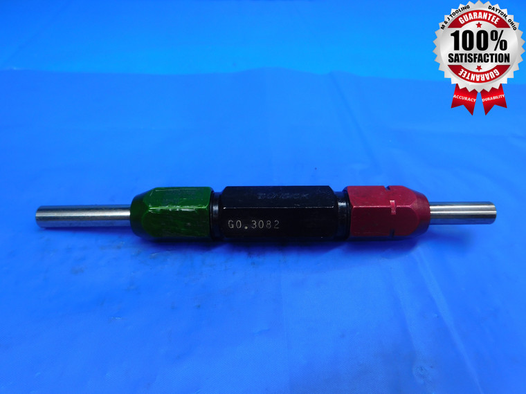 .3082 & .3142 CLASS X PIN PLUG GAGE GO NO GO .3125 +.0017 OVERSIZE 5/16 8 mm - ST0010BB2