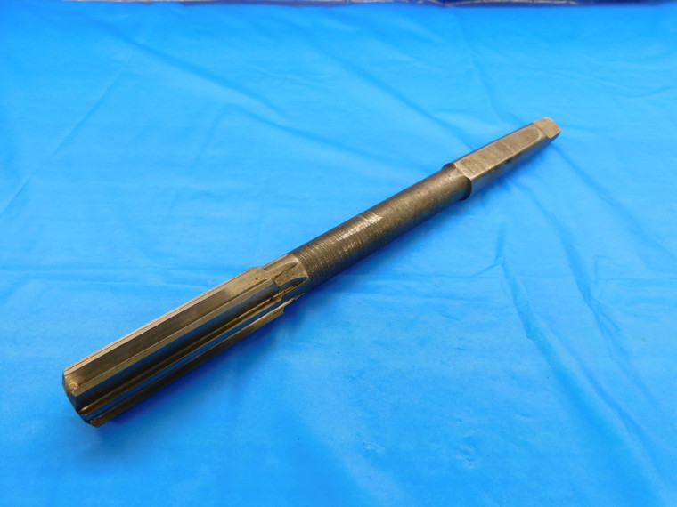 EM CO. 0.7767 OD REAMER MORSE TAPER #2 SHANK 8 FL MT2 .7767 25/32 .7813 -.0046 - DW20549AE2