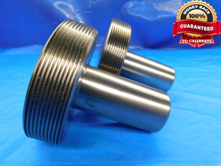 SHOP MADE 3 3/4 12 BUTT 2 BUTTRESS THREAD PLUG GAGE 3.75 3.750 GO AND NO GO - DW20633CQ2