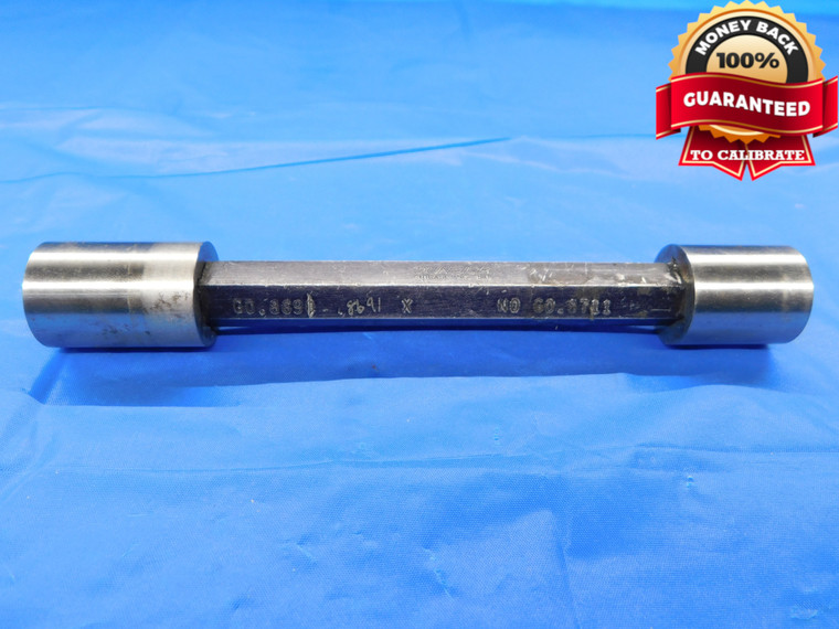 .8690 & .8711 CL X PIN PLUG GAGE GO NO GO .8750 -.0039 UNDERSIZE 7/8 22 mm .869 - MC0002BB2