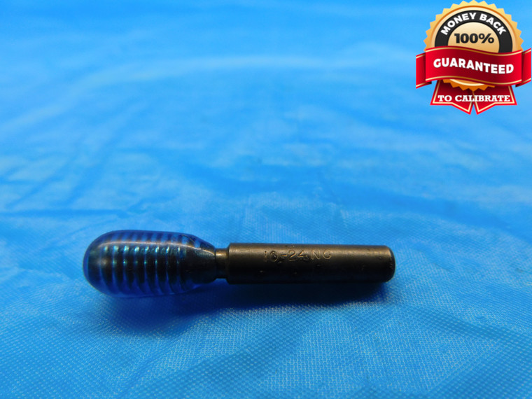 10 24 NC SPECIAL SET THREAD PLUG GAGE #10 .190 GO ONLY P.D. = .1663 INSPECTION - DW20864LVR