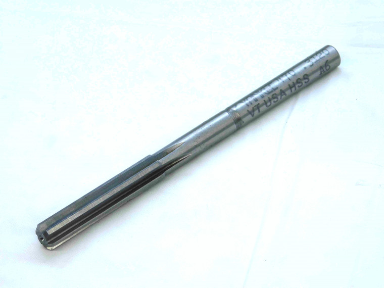 YANKEE 0.312 OD HSS REAMER 6 FL .312 .3120 5/16 .3125 -.0005 UNDERSIZE 8 mm - DW20876CP2