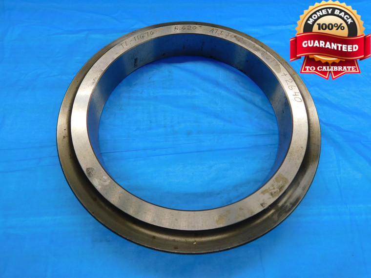 5.6200 MASTER PLAIN BORE RING GAGE 5.6250 -.0050 5 5/8 142.748 mm 5.620 CHECK - DW21009AP1