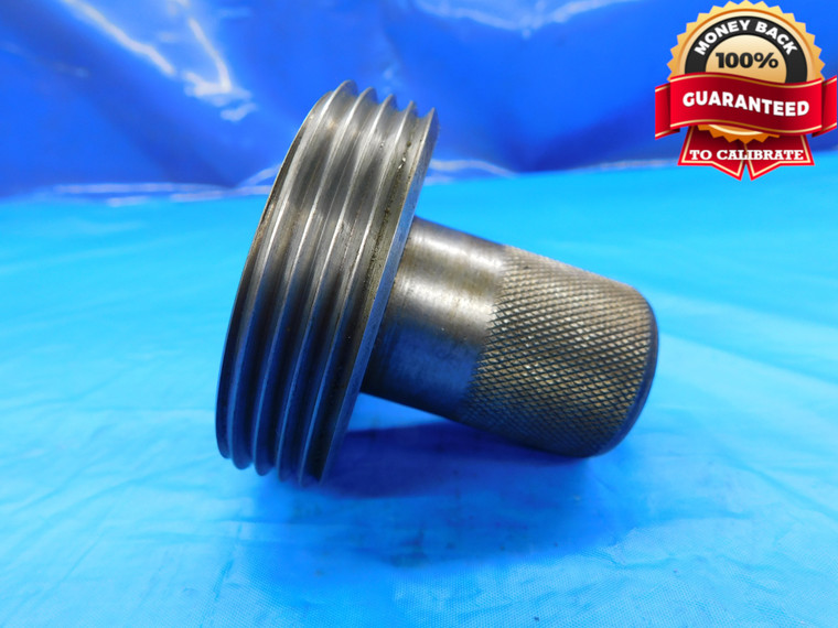 SHOP MADE 2 1/2 8 THREAD PLUG GAGE 2.5 2.50 2.500 2 1/2"-8 INSPECTION CHECK - DW21074AB2