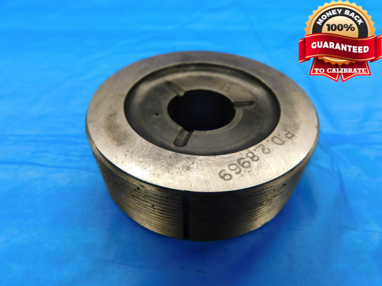 2 15/16 16 THREAD PLUG GAGE 2.9375 GO ONLY P.D. = 2.8969 2 15/16"-16 INSPECTION - DW21200LVR