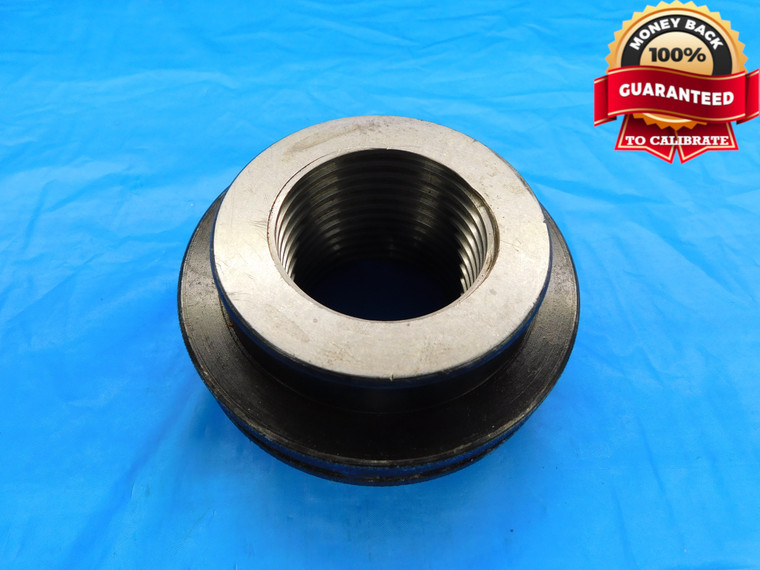 SHOP MADE 2.063 6 STUB ACME LEFT HAND THREAD RING GAGE GO ONLY P.D. = 2.0189 - DW19543BX2