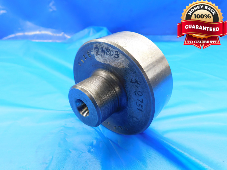 2.4803 MASTER SETTING DISC 2.4688 +.0115 OVERSIZE 2 15/32 63 mm SHOP MADE TOOL - DW21343AZ1