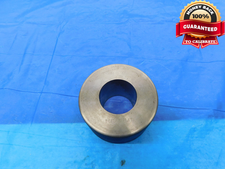 1.6830 CL XX MASTER PLAIN BORE RING GAGE 1.6875 -.0045 1 11/16 42.748 mm 1.683 - CM0306AA3