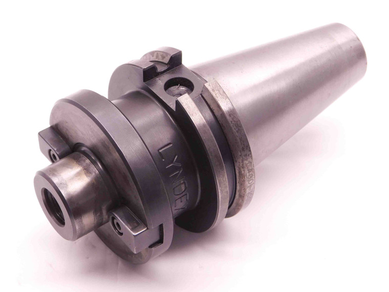 CAT40 LYNDEX 1" PILOT O.D. 3/8 KEY FACE MILL TOOL HOLDER C4001-1000 STUB 1.0 - ST0341CN2