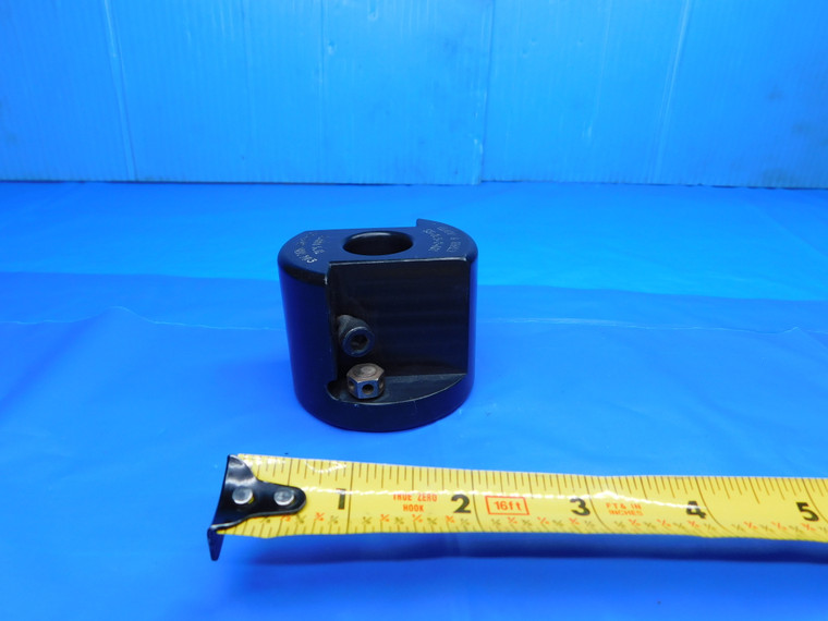 NEW CLAPP & HANEY 2 1/2 O.D. COOLANT FACE MILL SS-2.5-2-RH 1" PILOT 2 INSERTS - ST0427AC3