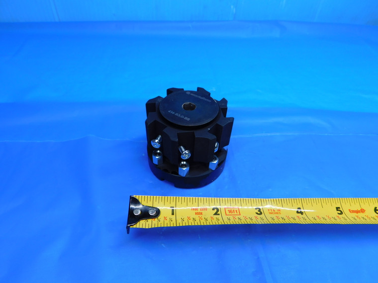 EXACTAFORM 63mm O.D. COOLANT FACE MILL 414-63.0-19.05 19mm PILOT HOLDS 8 INSERTS - ST0450AC3