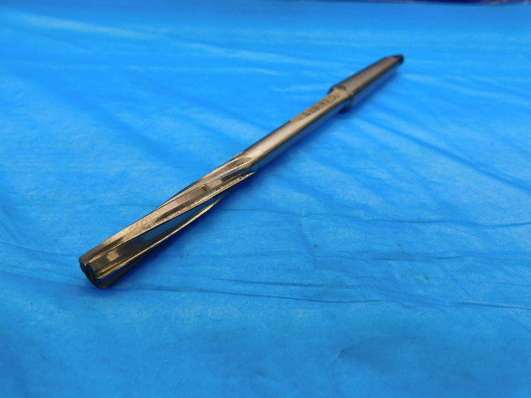 YANKEE 0.3594 OD HSS REAMER MT1 SHANK SPIRAL 6 FL .3594 23/64 .3750 -.0156 TOOL - DW21767CG2