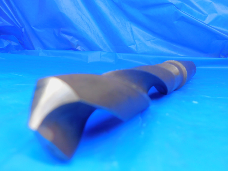 UNION DRILL CO 1 5/64 O.D. HSS DRILL BIT MORSE TAPER #4 SHANK 1.0781 MT4 - TH0251BV2