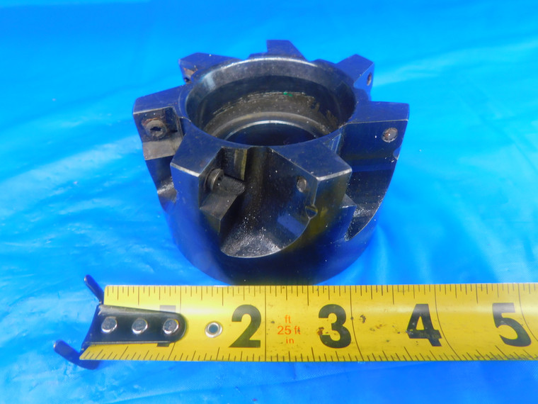 VALENITE 3 1/2 O.D. 90 DEG FACE MILL M1022814 1 1/2 PILOT HOLDS 7 INSERTS - TH0476LVR