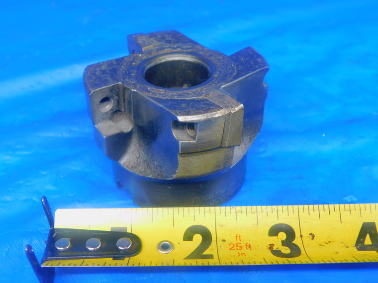 SECO 2 1/2 O.D. FACE MILL R220.69-02.50-15H 1" PILOT 3/8 KEY HOLDS 4 INSERTS - TH0486CP2