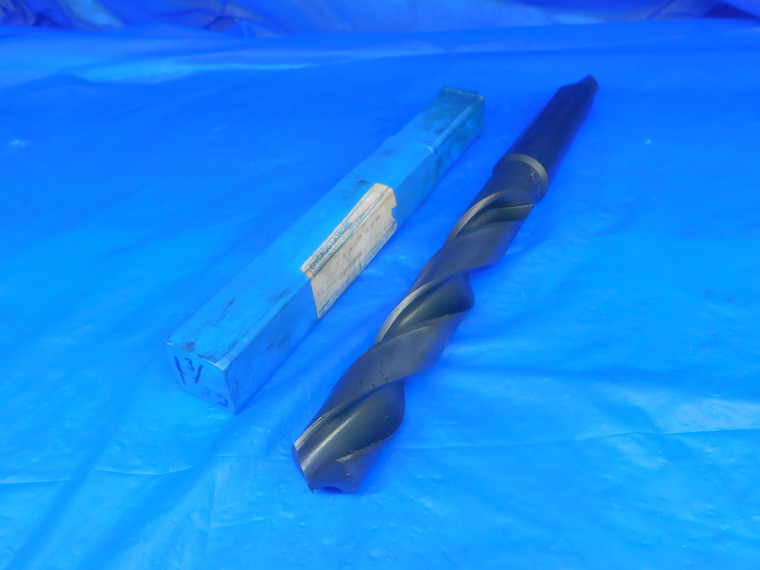 CLE-LINE 1 3/32 O.D. HSS TWIST DRILL BIT MORSE TAPER #4 SHANK 1.0937 MT4 - TH0622CP2