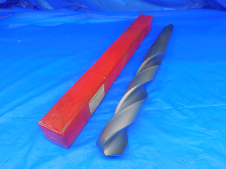 CLE-FORGE 1 3/8 O.D. HSS TWIST DRILL BIT MORSE TAPER #4 SHANK 1.375 MT4 - TH0634CP2