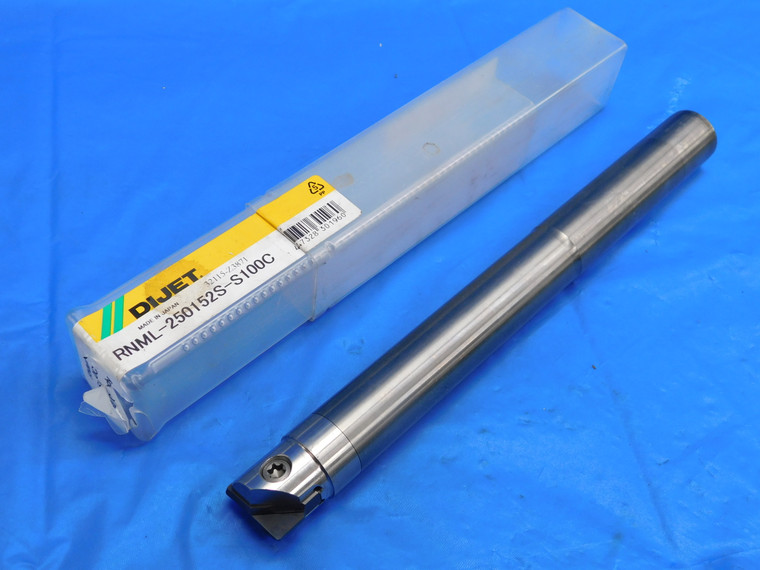 DIJET 1" DIA CARBIDE MIRROR RADIUS INDEXABLE FINISHING CUTTER RNML-250152S-S100C - JH2595AA3