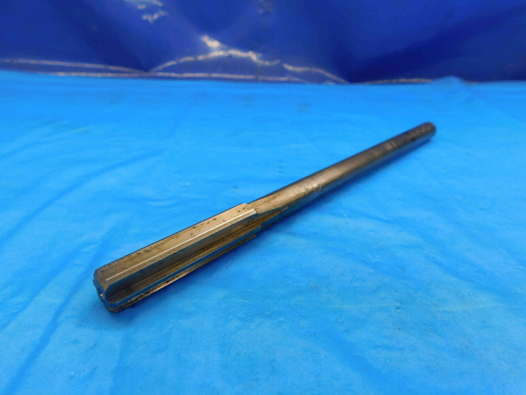 0.4373 O.D. CHUCKING REAMER 6 FLUTE .4373 7/16 .4375 -.0002 UNDERSIZE 11 mm - DW22787LVR