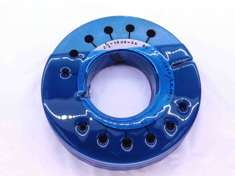 2 1/8 16 UN 3A THREAD RING GAGE 2.125 2.1250 GO ONLY P.D. = 2.0844 INSPECTION - DW22835RD