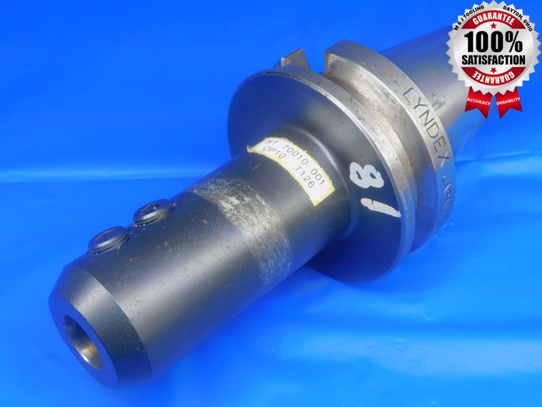 BT50 LYNDEX 7/8 ID SOLID END MILL TOOL HOLDER .875 HT 70010-001 OP10 T126 .8750 - TH1153AG3