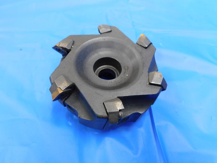 VALENITE 4" O.D. FACE MILL MM-040-6R-125-F 1 1/4" PILOT HOLDS SPEW 43 INSERTS - MH3744TL1