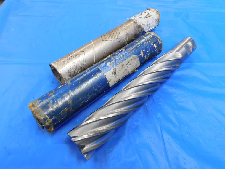 ACCULEAD 1 1/2" LAST 1 1/2" ONLY O.D. FINISHING HSS END MILL 1 1/4" SHANK USA - MH3764BP2